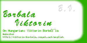 borbala viktorin business card